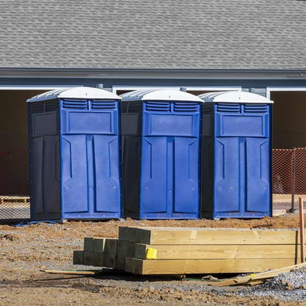 are there any restrictions on what items can be disposed of in the porta potties in South Vienna Ohio